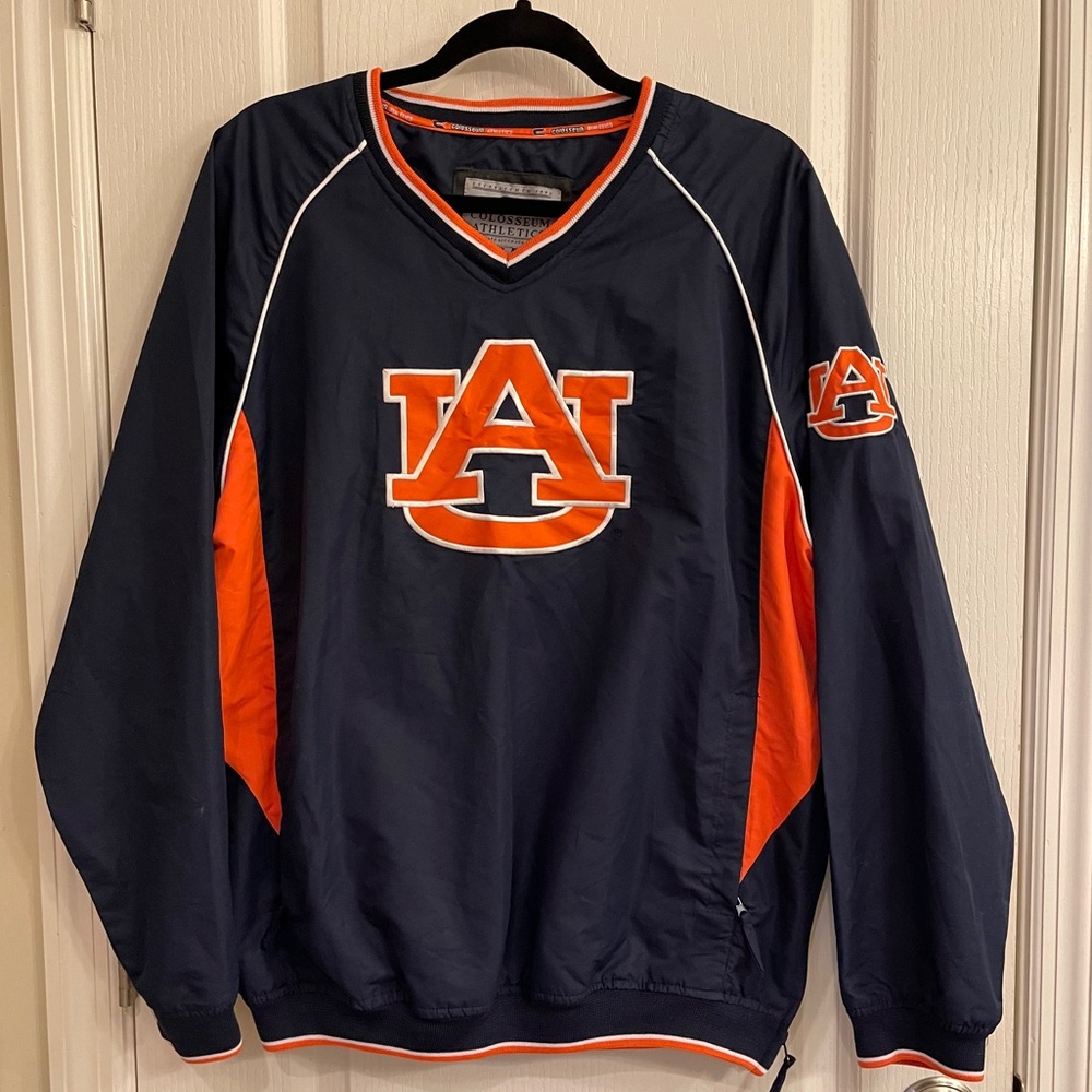 Auburn Tigers Colosseum Pullover Windbreaker Sz M